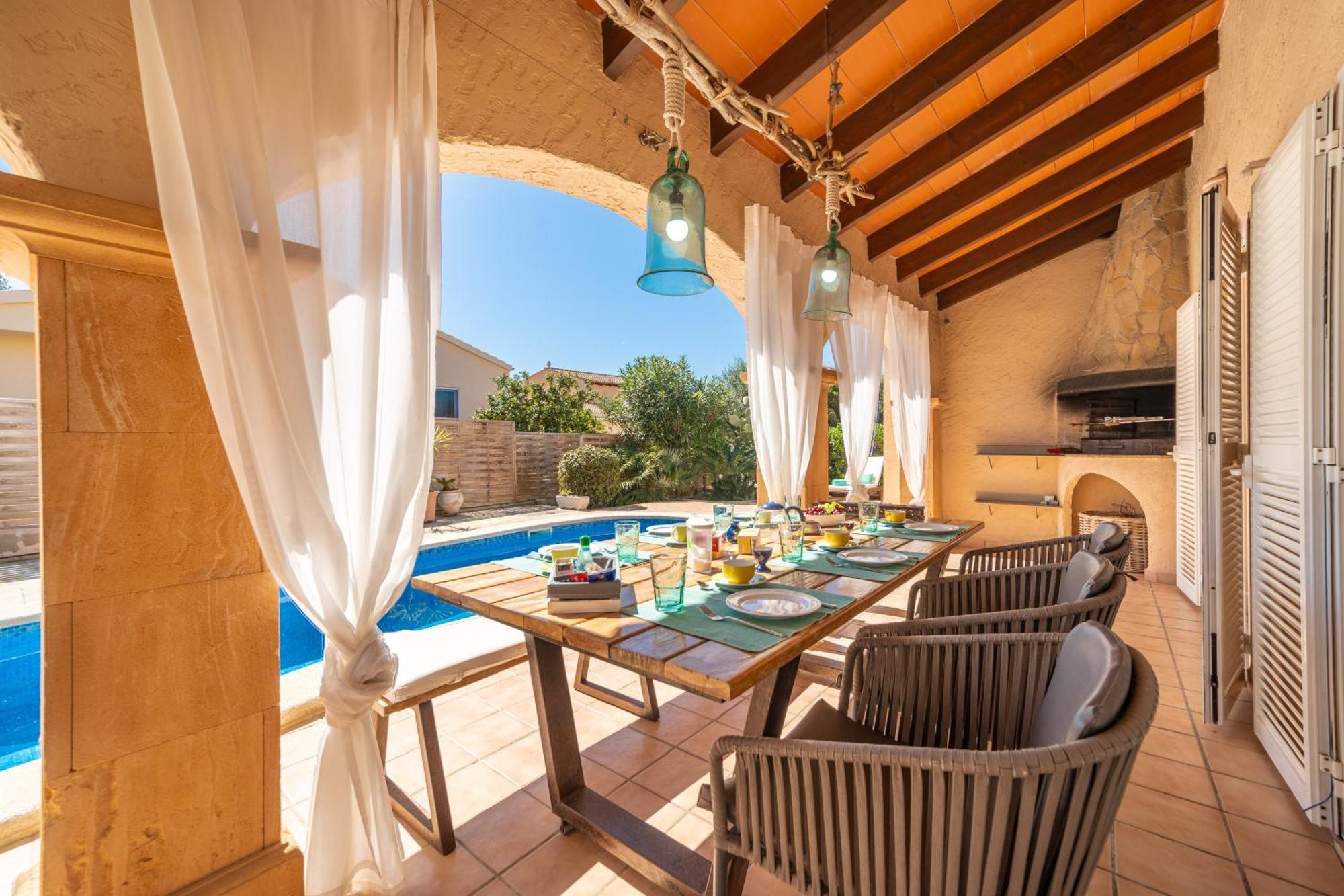 Villa Son Serra, Pool And Chill Out Close To The Beach Son Serra de Marina Buitenkant foto